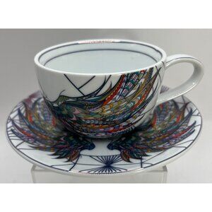 The Whistling Kettle Coffee Cup & Saucer